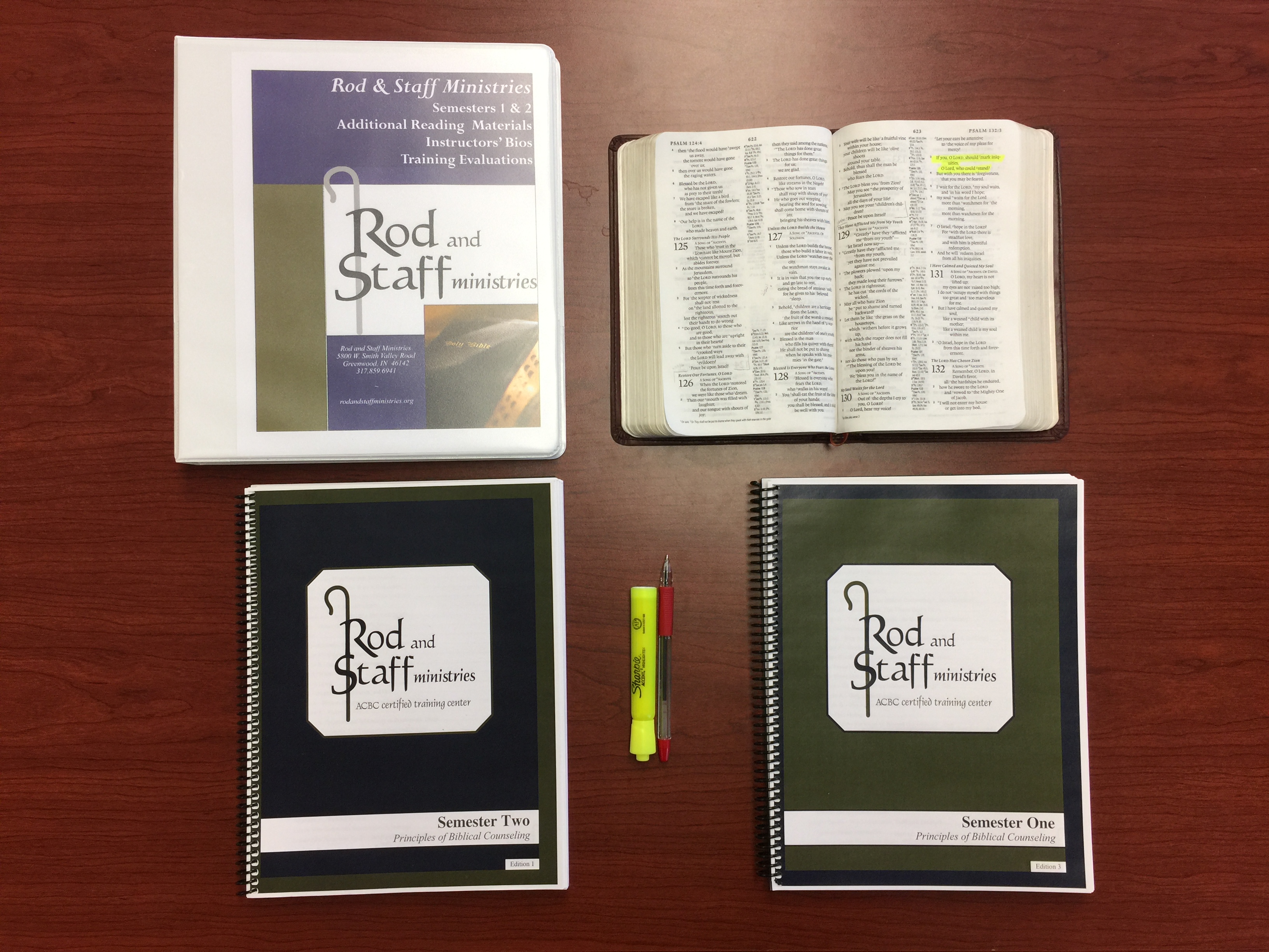 Rod and Staff Ministries Training Manuals