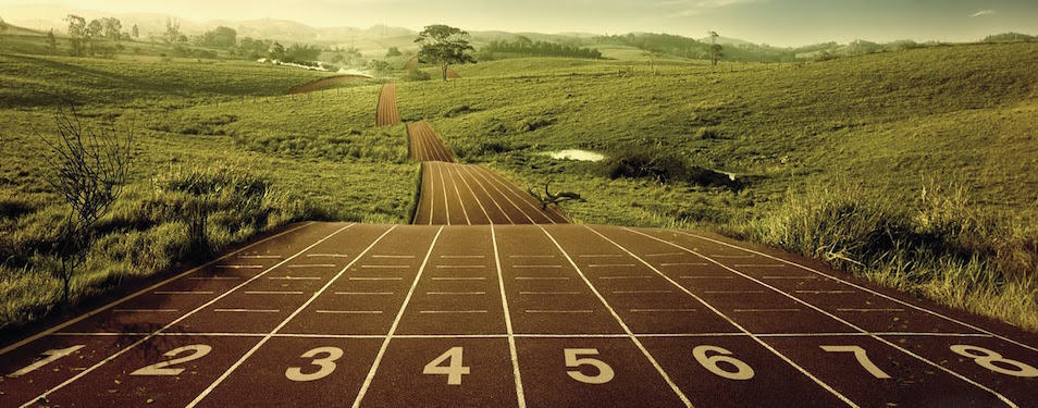 Running Track through Winding Fields