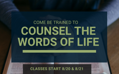 Come be Trained to Counsel The Words of Life